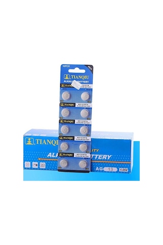 Tıanqıu 200 Adet Lr44 Ag13 357 Cihaz Ve Saat Pili