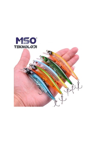 MSO Olta Balıkçılık Minnow 10cm 8gr Rapala Yapay Yem