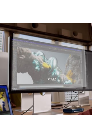 Apple Uyumlu Studio Display Mat Ekran Koruyucu 27 İnç 9h Nano