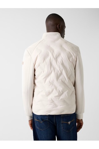 Guess M6rl10wj232 Stretch Quilted Erkek Mont Krem