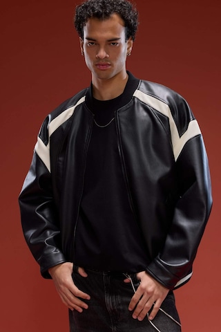 Defacto Regular Fit Kolej Yaka Bomber Fermuarlı Mont C5844ax25aubk27 Siyah