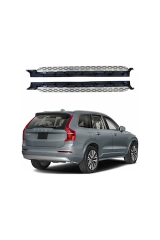 Volvo Xc90 Siyah Yan Basamak 2018 Sonrası Oem Model