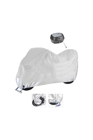 Kuba Xy250-5a Branda Motosiklet Brandası Arka Çanta Kilit Uyumlu