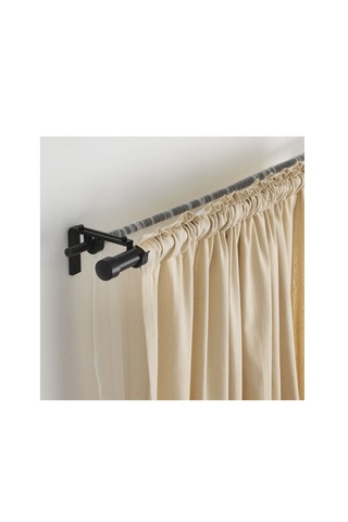 Ikea Räcka Perde Çubuğu , Siyah, 210-385 Cm