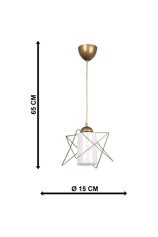 Begüsa 2 Adet Modes Tekli Sarkıt Eskitme Beyaz Akrilik Eskitme - Beyaz