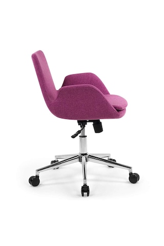 Kaya Ofis Mobilya Carrer Çalışma Koltuğu Ofis Sandalyesi Pembe