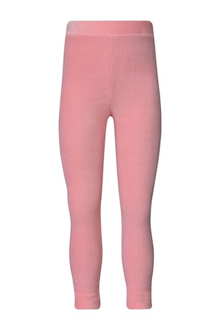 Lovetti Somon Kız Çocuk Fitilli Kadife Tayt 9312S014 Somon