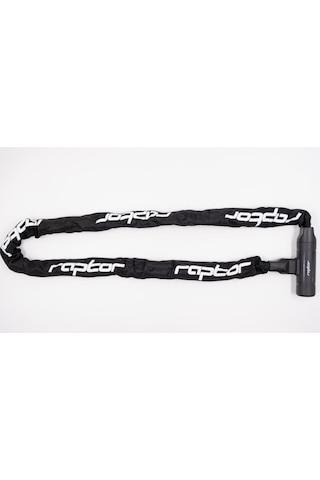 Raptor Anahtarlı Zincir Kilit 6x120 Cm Siyah Bisiklet Motosiklet Bebek Arabası Güvenlik Kilidi Siyah