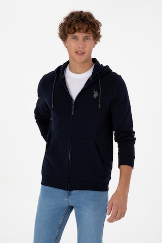 U.S. Polo Assn. Erkek Lacivert Örme Hırka 50313748-VR033
