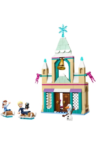 LEGO® ǀ Disney Frozen Arendelle Karlar Ülkesi Şatosu 43265 - 5 Yaş ve Üzeri Prenses Seven Çocuklar için Yaratıcı Oyuncak Yapım Seti (177P)