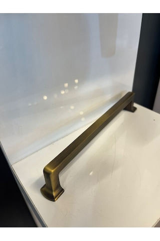Levante Metal Kulp 192mm Antik Sarı Dolap Kapak Tv Ünite Modern Çekmece Mobilya Komidin Konsol