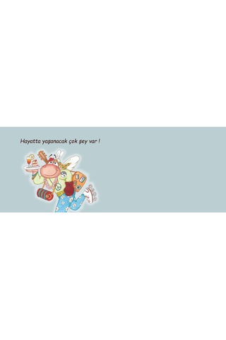 Hayatta Yaşanacak Çok Şey Var Hediye Kupa Love Bug-t Açık Mavi