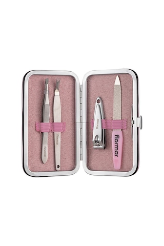 Flormar Çelik Kutulu 4'lü Manikür Seti 036