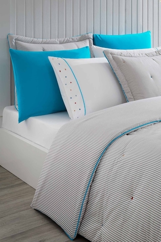 Özdilek Comforter Orient Çift Kişilik Uyku Seti Turkuaz