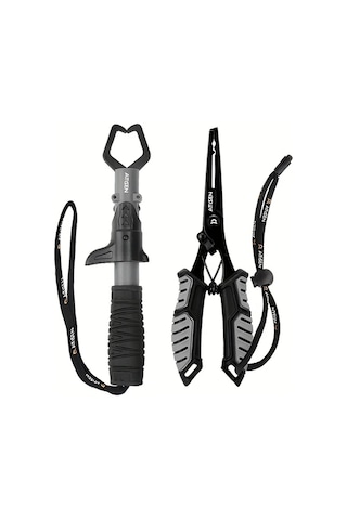 Elmpaly 2 Adet Dayanıklı Paslanmaz Çelik Grey Balıkçı Penseleri Kolay Balık Kontrolü Ve Açık Hava Balıkçılığı İçin Temel Araç