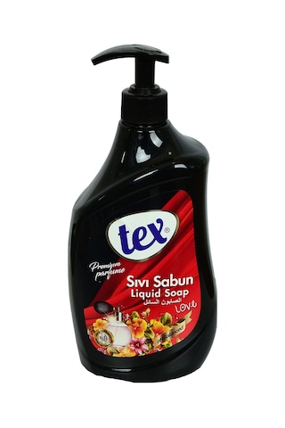 Tex Sıvı El Sabunu Love Premium Parfüm Alkol ve Paraben İçermez 750 ML
