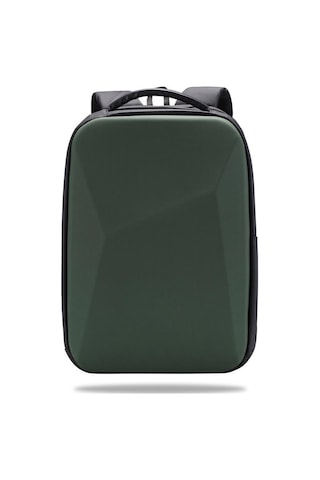 Classone Ga-0017 Gauntlet V1 Sert Kabuk Serisi 15.6 İnch Wtx Pro Su Geçirmez Kumaş Laptop Çantası -yeşil Yeşil