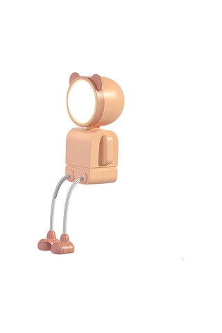 Işık, Başucu Lambası, Yumuşak, Sevimli Hayvan Gece Masası Çocuk Odası İçin Ortam Işığı, Hediye Kahverengi