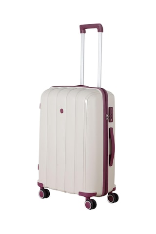 Mçs Polipropilen Valiz V305 65 Cm S18y10003365 11148 Kemik/mürdüm