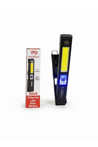 Powerdex El Feneri-ec Mat Siyah