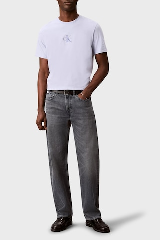 Calvin Klein Erkek T Shirt Lv04rb866g Tkf Lila