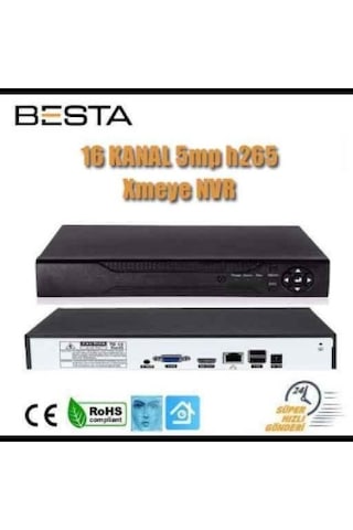 5 Mp 1440p 10 Dış Mekan Kameralı Ip Poe Güvenlik Seti