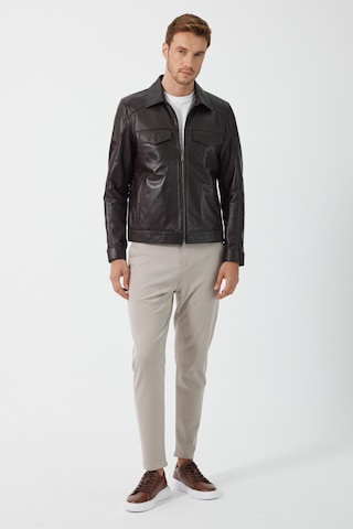 Foley Kahverengi Deri Mont 001