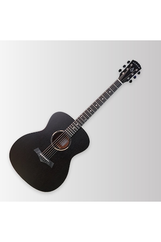 Arrow Raw Series Black Acoustic Guitar