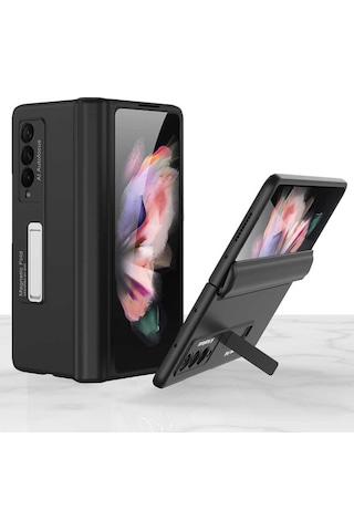 Galaxy Z Fold 3 Kılıf Zore M-Magnet Kılıf Siyah