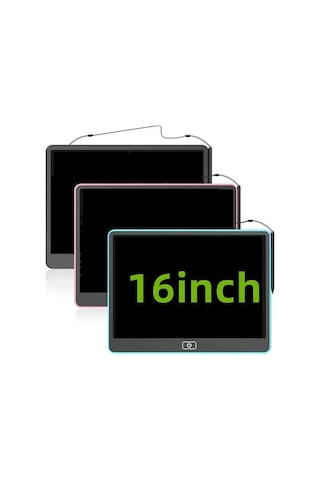 Trendooze 16 İnch Mavi Lcd Yazı Tableti Çocuklar İçin Eğitici Oyuncak Hediye Gaojunshop01 Mavi Mavi