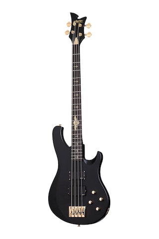 Schecter Johnny Christ Signature Bas Gitar Mat Siyah