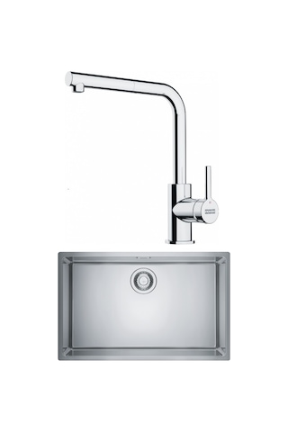 Maris MRX 110-70 Eviye + Lina Spiralli Armatür Seti İnox