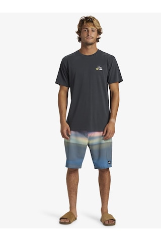 Quiksilver Spaceman Mlw Erkek T-shirt-28529-koyu Gri Koyu Gri
