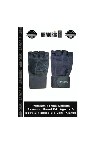 Premium Forma Gelişim Aksesuar Ravel Fıtt Ağırlık & Body & Fıtness Eldiveni -xlarge
