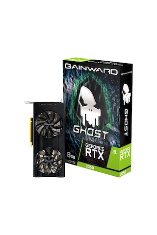 Gainward NVIDIA GeForce RTX 3050 Ghost NE63050018P1-1070B 8 GB GDDR6 128 Bit Ekran Kartı