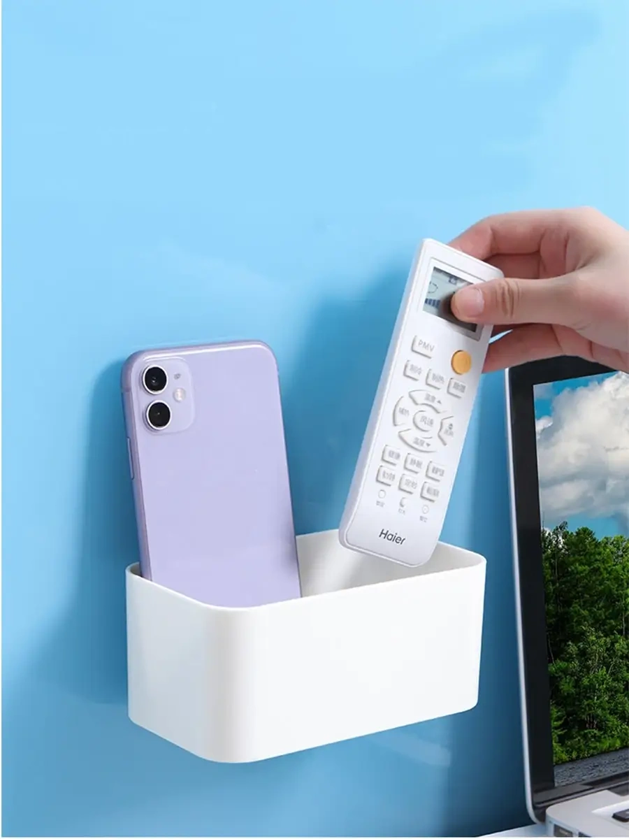 Myston House Telefon Ve Kumanda İçin Düzenleyici Tutucu 38365903 Beyaz