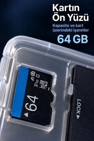 64 Gb Hafıza Kartı