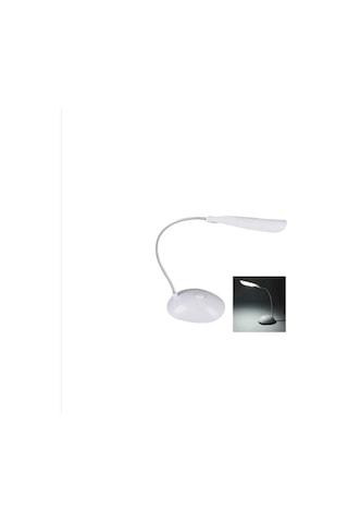 Portatif Taşınabilir Pilli Masa Lambası Beyaz Led Işıklı Mini Masa Lambası Beyaz - 903348669 Beyaz