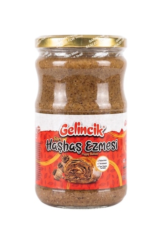 Katkısız Doğal Sarı Haşhaş Ezmesi 600 Gr Geleneksel Ve Yoğun Lezzet