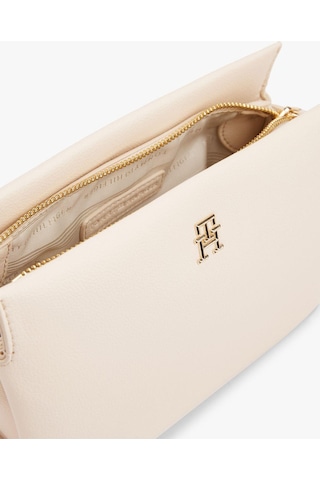 Tommy Hilfiger Kadın Th Legacy Crossover Bej Çanta-7567 Sugarcane