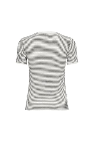 Only Onltine S/s V-neck Reg Top Jrs Kadın T-shirt 15368366 Siyah