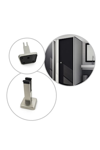 Ayrıntıshop Wc Kompakt Kabin Paslanmaz Ayak Boy Uzunluk 15cm Lik Paslanmaz