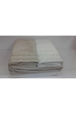 Soley Bambu Eflin 4'lü Midi Havlu Set