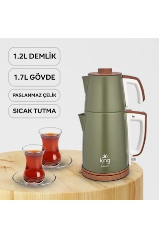 King Nihavend Çay Makinesi Kcm336
