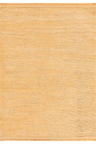 Çam Halı Crea Decolux Azade 8202 Sarı Özel Kaymaz Tabanlı Pamuk Dokuma Kilim - 80x150