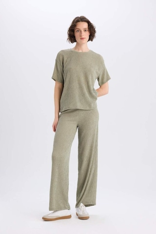 DeFacto Wide Leg Geniş Bol Paça Bürümcük Pantolon E3232AX25SPKH418