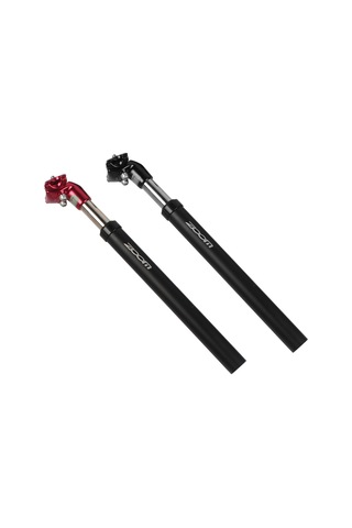 Gajeena Mountain Bike Sönümlü Oturma Çubuğu, 27.2mm Çap, 350mm Uzunluk, Alüminyum Alyazı, Siyah, Kolay Kurulum Yeşil