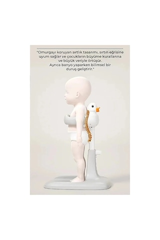 Buğz Ergonomik Ördekli Bebek Banyo Yıkama Yardımcısı