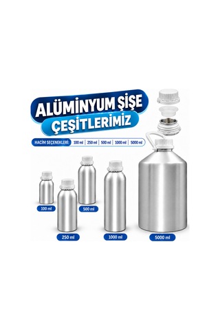 Alüminyum Şişe 100 Ml.
