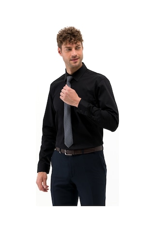 Pierre Cardin Erkek Siyah Basic Gömlek 50268202-vr046 Siyah